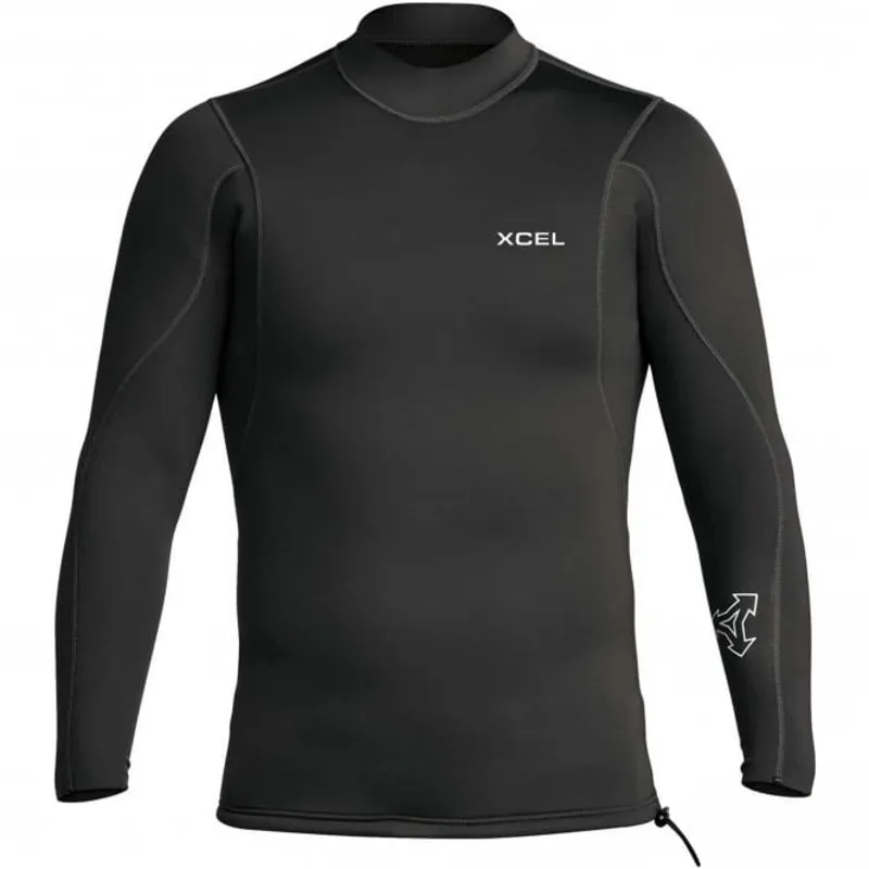 Xcel Men's Axis 2/1mm Long Sleeve Top Black